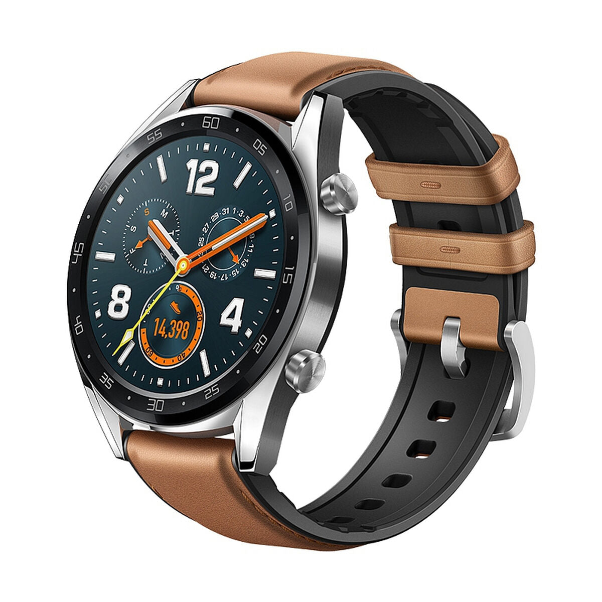 Smartwatch Huawei GT 1,39" AMOLED Bluetooth GPS Marrone (Ricondizionati B)