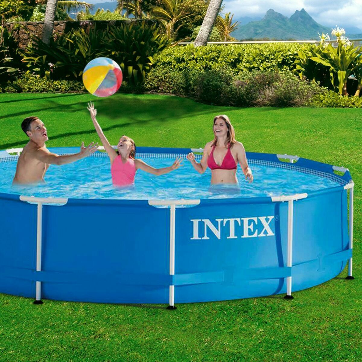 Detachable Pool Intex 6503 L Circular 366 x 76 cm