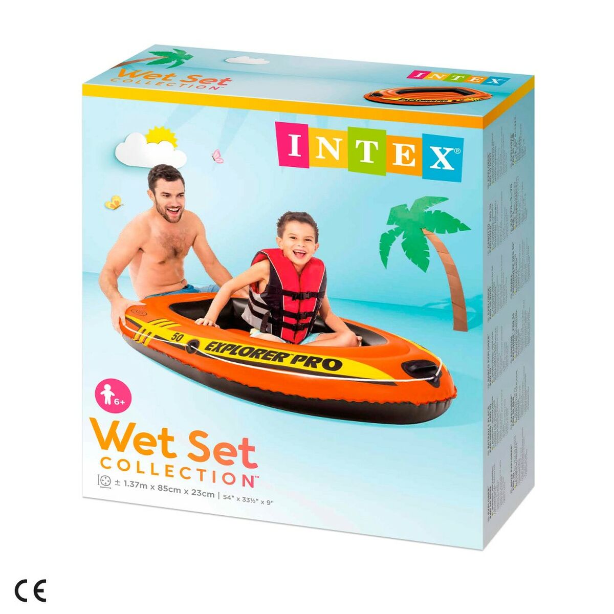 Inflatable Boat   Intex Explorer Pro 50         137 x 23 x 85 cm  