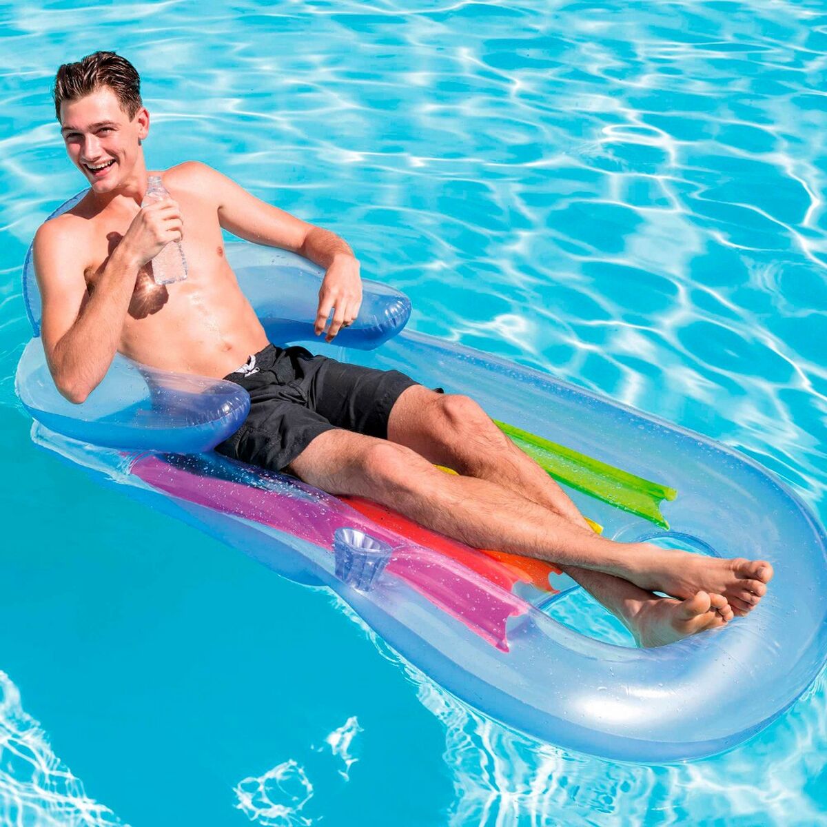 Inflatable Pool Chair Intex         160 x 53 x 85 cm  