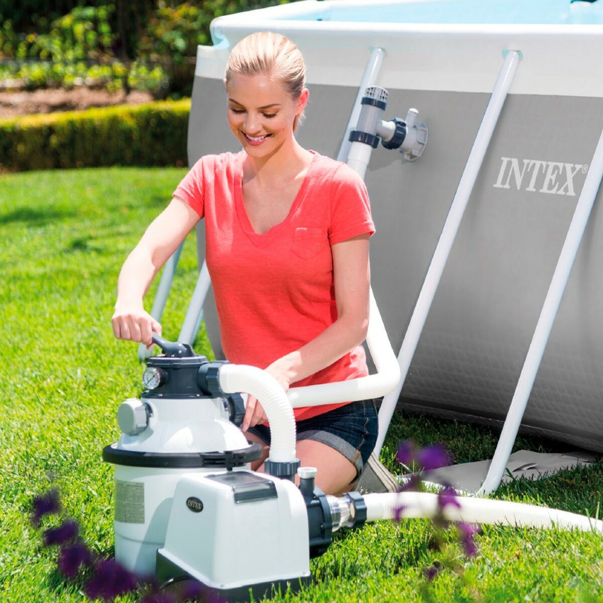 Treatment plant for swimming pool Intex 26652 12000 L/H