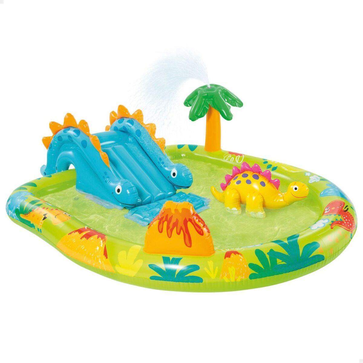 Inflatable Paddling Pool for Children Intex 57166NP         Dinosaurs 143 L 191 x 58 x 152 cm  