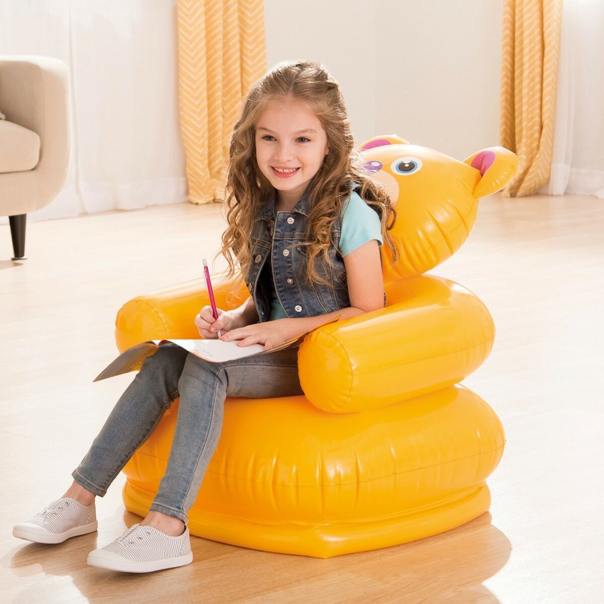 Inflatable Armchair   Intex Happy Animal         Children's 66 x 79 x 64 cm  