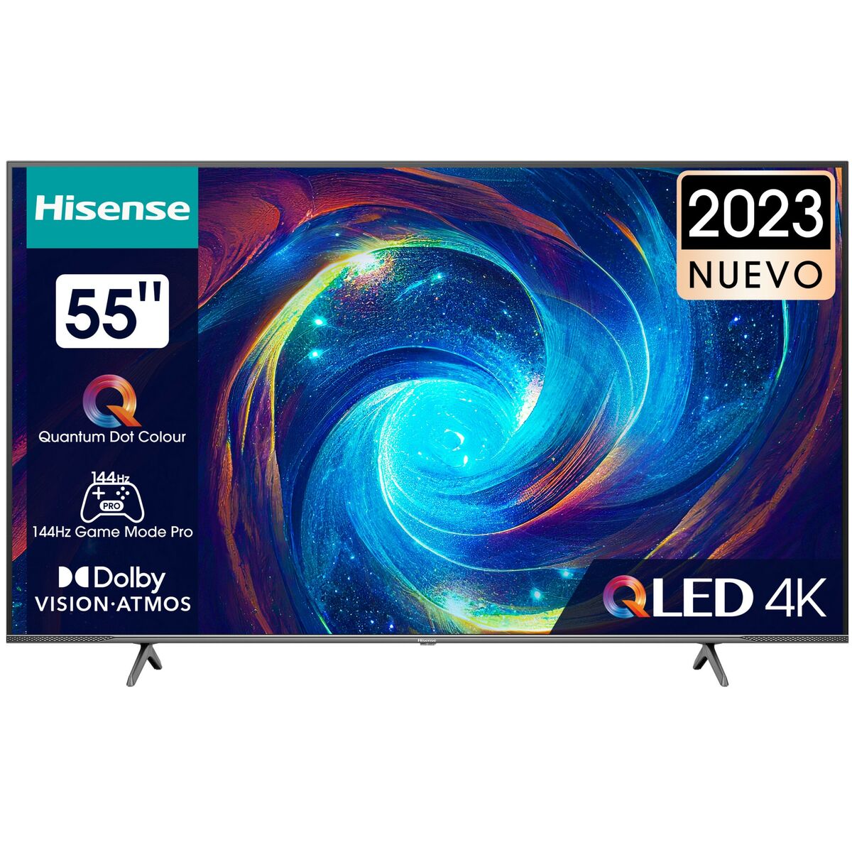 Smart TV Hisense 55E7KQ PRO 55" 4K Ultra HD LED HDR D-LED QLED