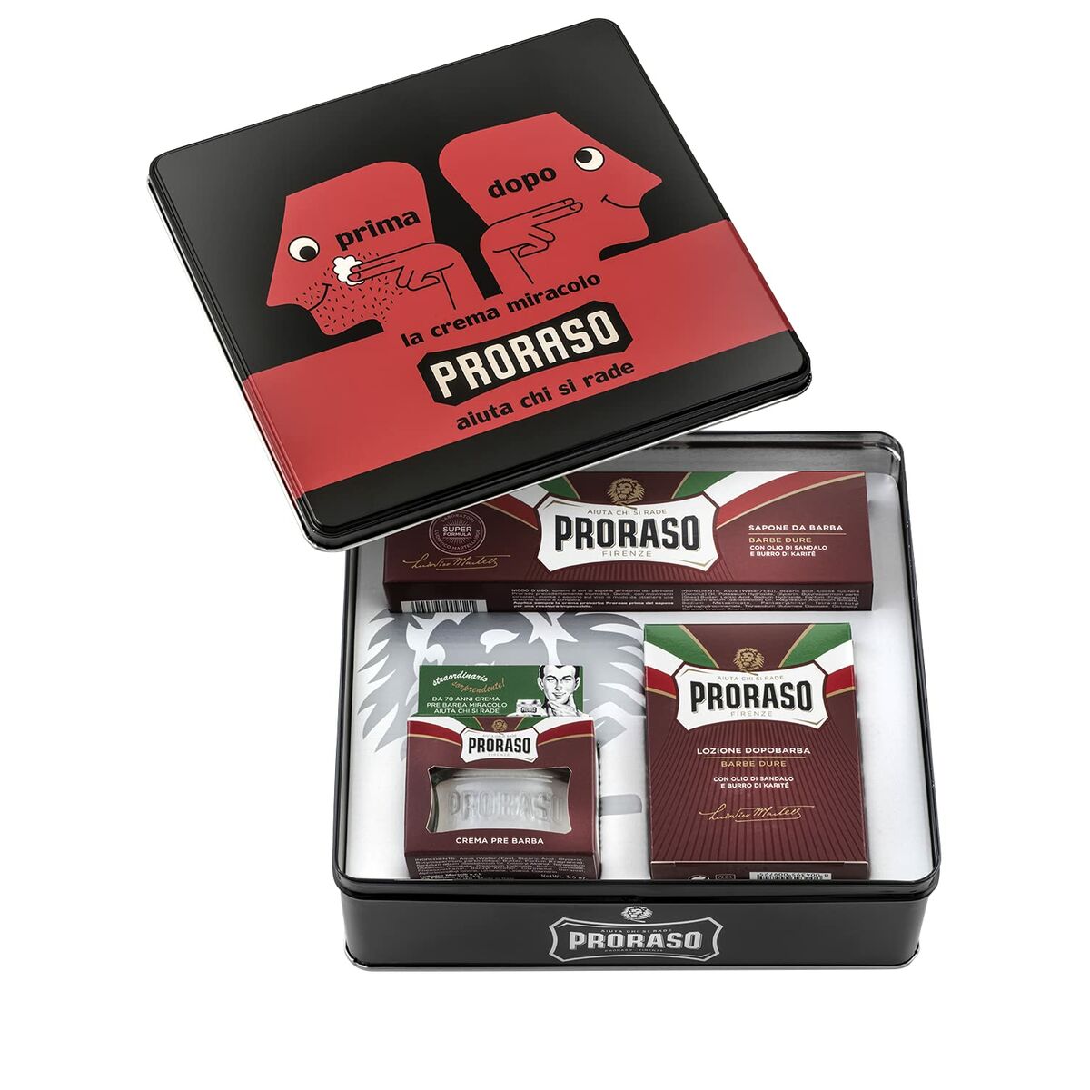 Set de rasage Proraso Prima Dopo 3 Pièces