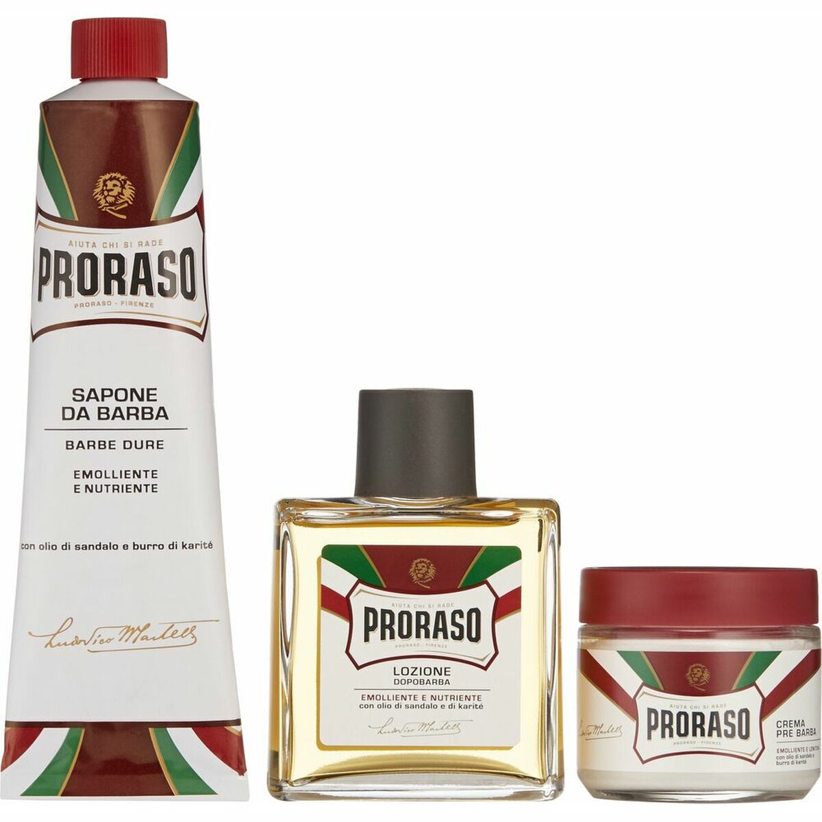 Set de rasage Proraso Prima Dopo 3 Pièces