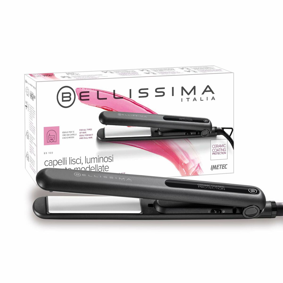 Lisseur à cheveux Bellissima B9 100 Noir 45 W
