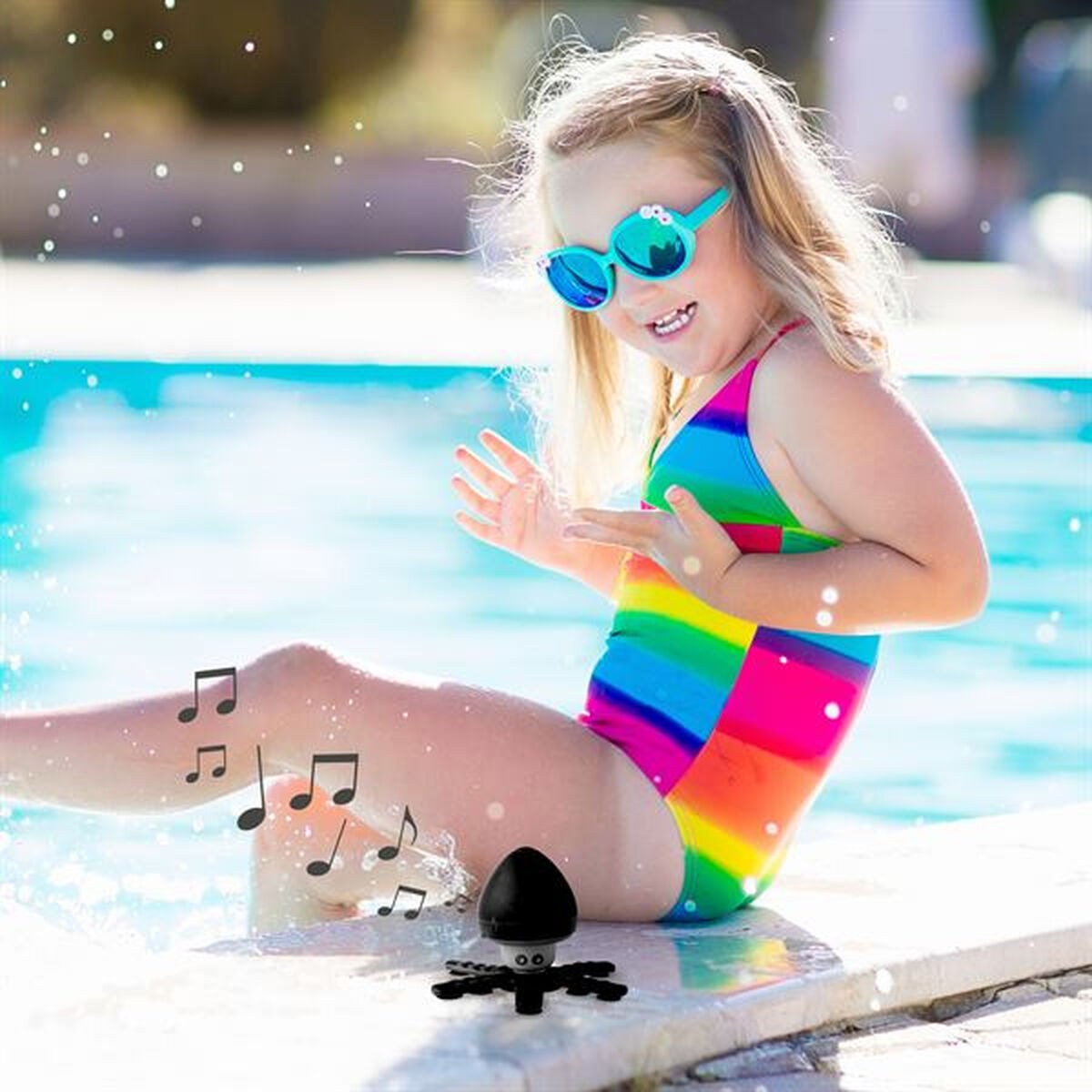 Portable Bluetooth Speakers Celly SQUIDDYSOUNDBK