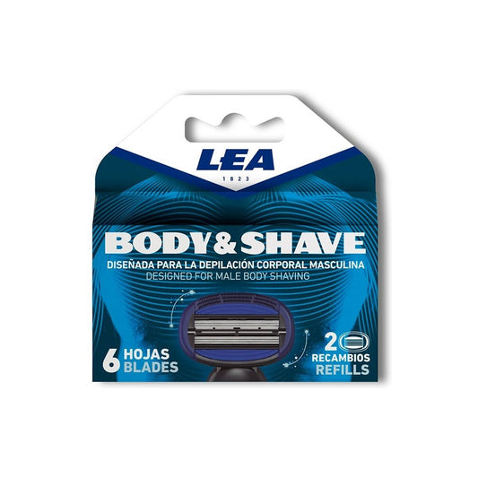 Remplacement de Lame de Rasoir Lea Body Shave (2 uds)
