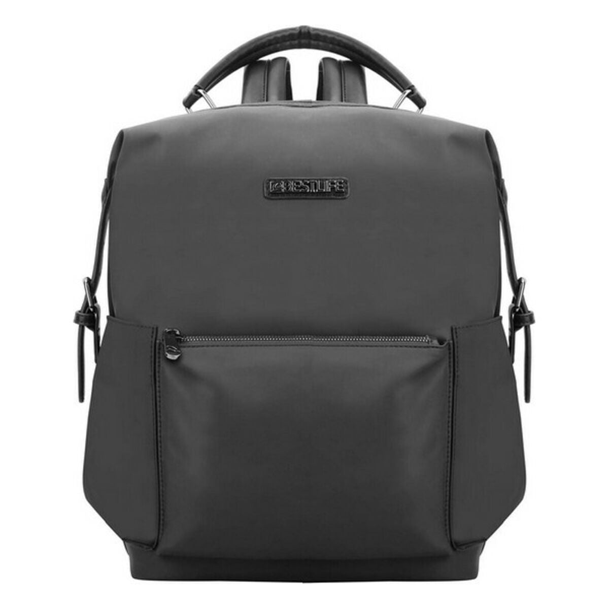 Tablet Backpack Bestlife PU LAMINATED 13,3'' Dark grey 28 x 38 x 15 cm