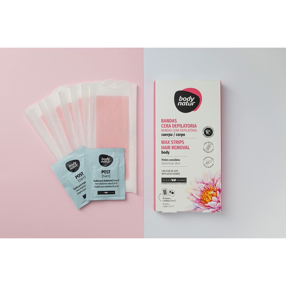 Cera Depilatoria Corpo Bodynatur Pelli Sensibili