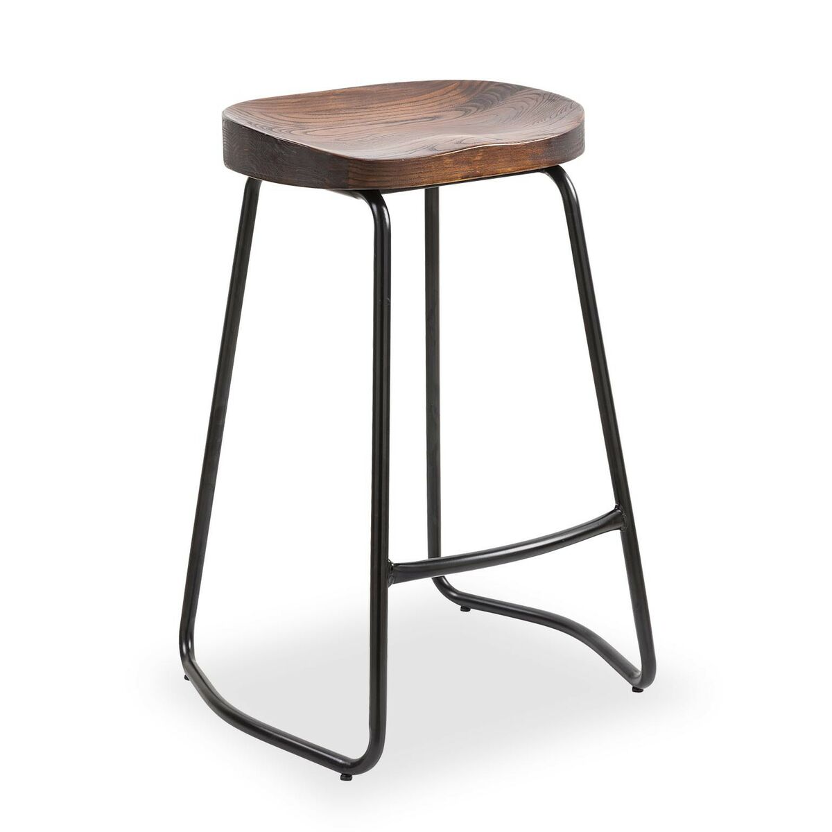 Stool Versa Dark brown 42 x 65 x 50 cm