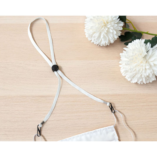 Shoelace, cord 65 cm White Adjustable