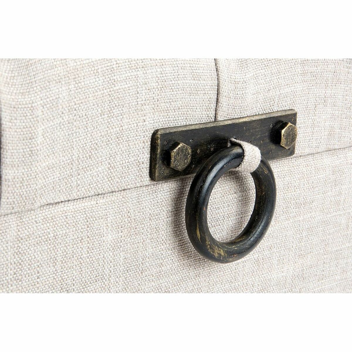 Bench DKD Home Decor   Beige Metal MDF Wood 30 x 40 cm 101 x 42 x 43 cm