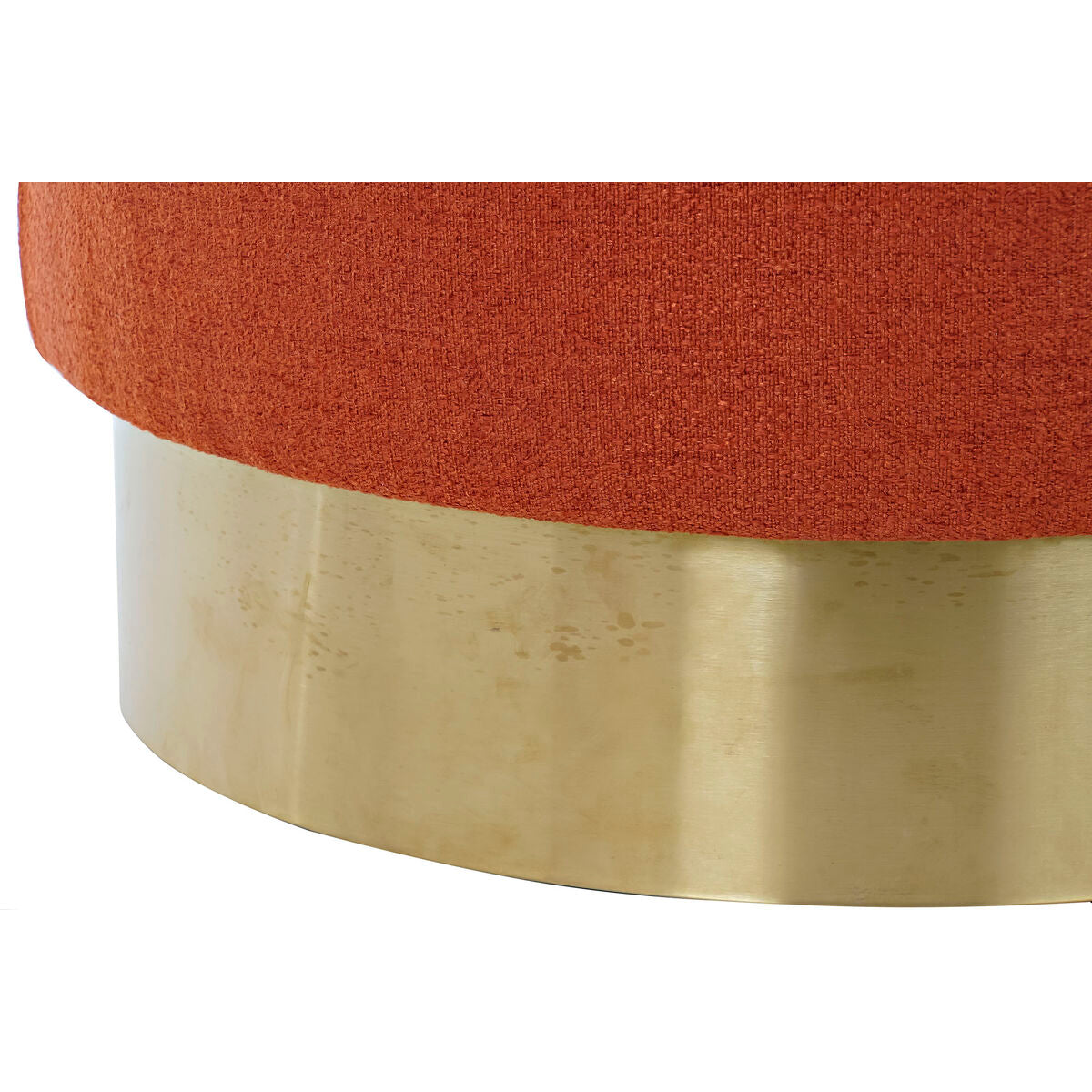 Repose-pied DKD Home Decor Doré Métal Terre cuite 45 x 45 x 40 cm