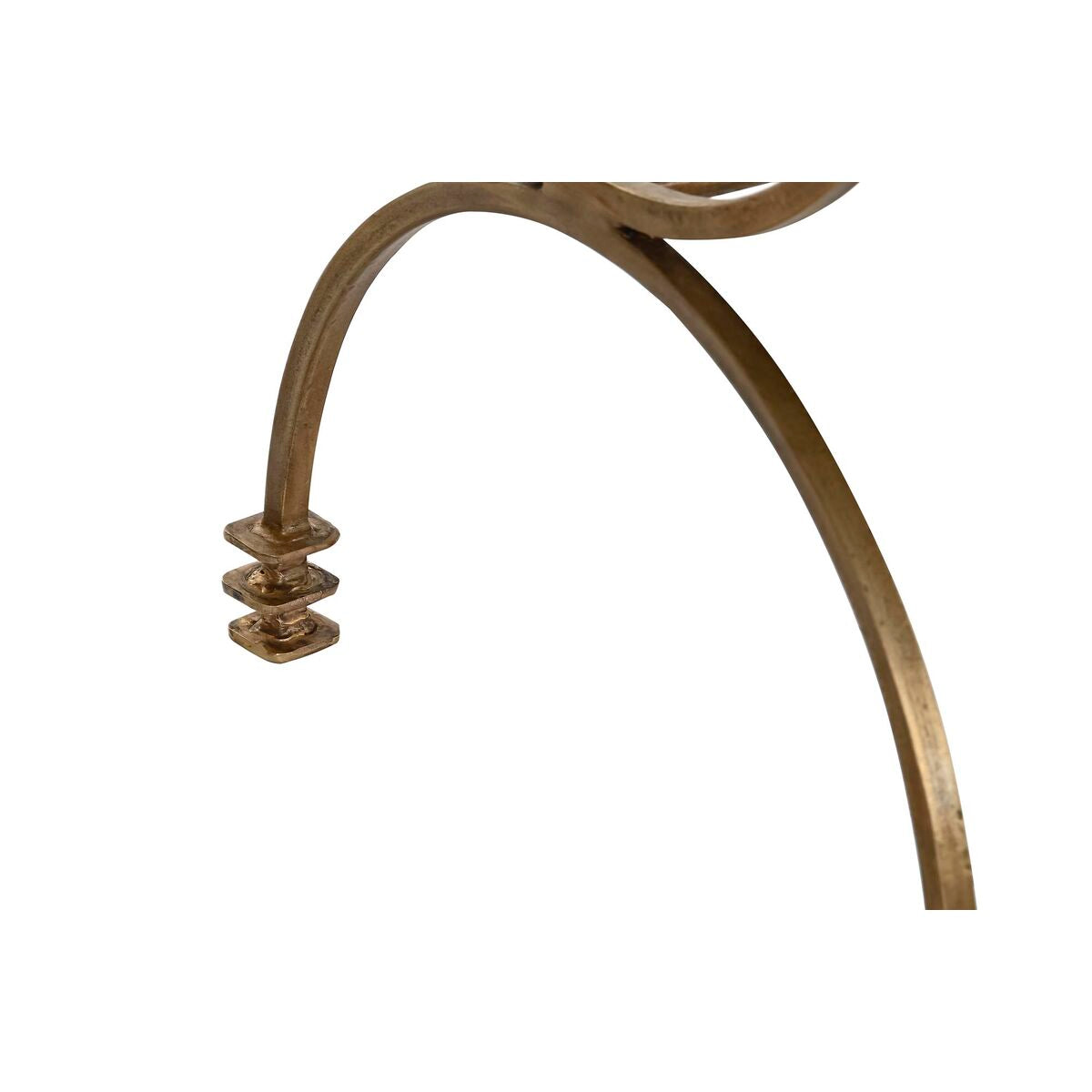 Banca Piedi Letto DKD Home Decor 90 x 38 x 52 cm Dorato Metallo Verde Metallizzato