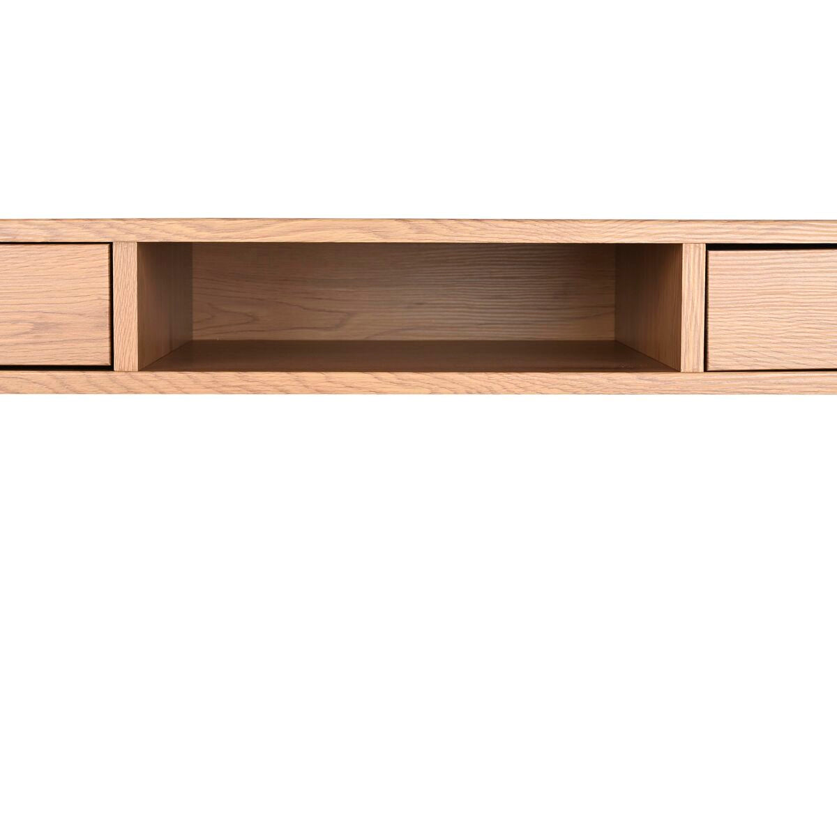 Bureau DKD Home Decor Naturel Métal Bois MDF 120 x 60 x 76 cm