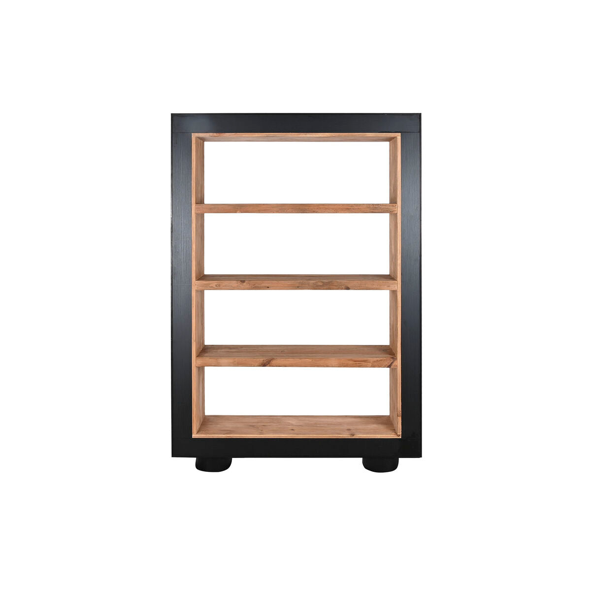 Shelves DKD Home Decor Brown Black Pinewood Recycled Wood 120 x 48 x 240 cm 120 x 40 x 183 cm