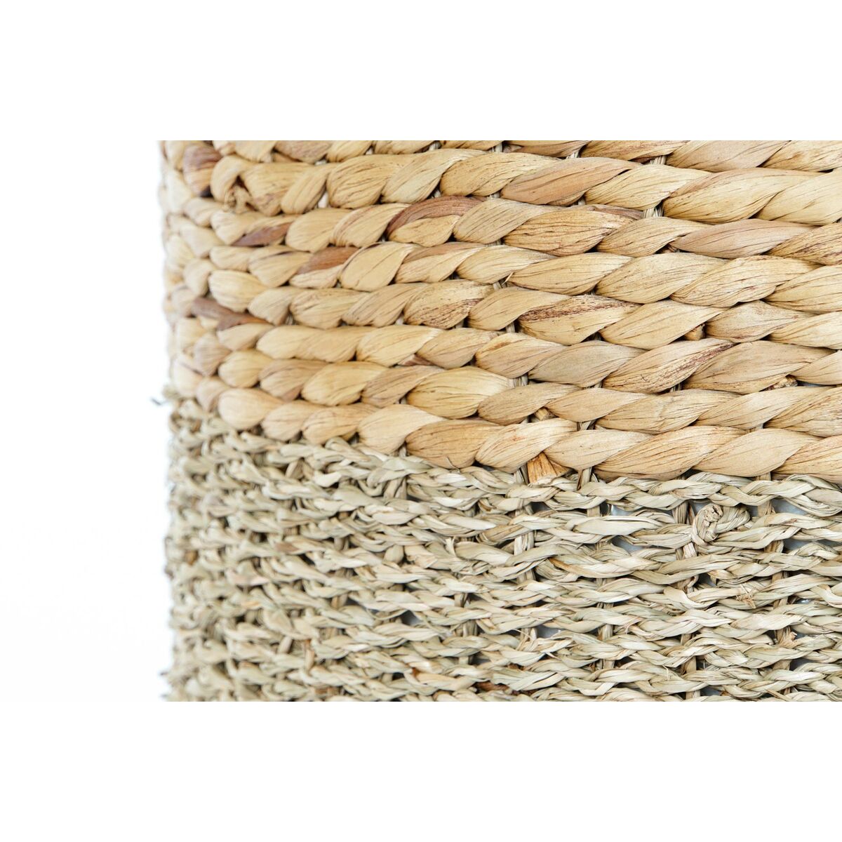 Poggiapiedi DKD Home Decor Naturale 40 x 40 x 40 cm