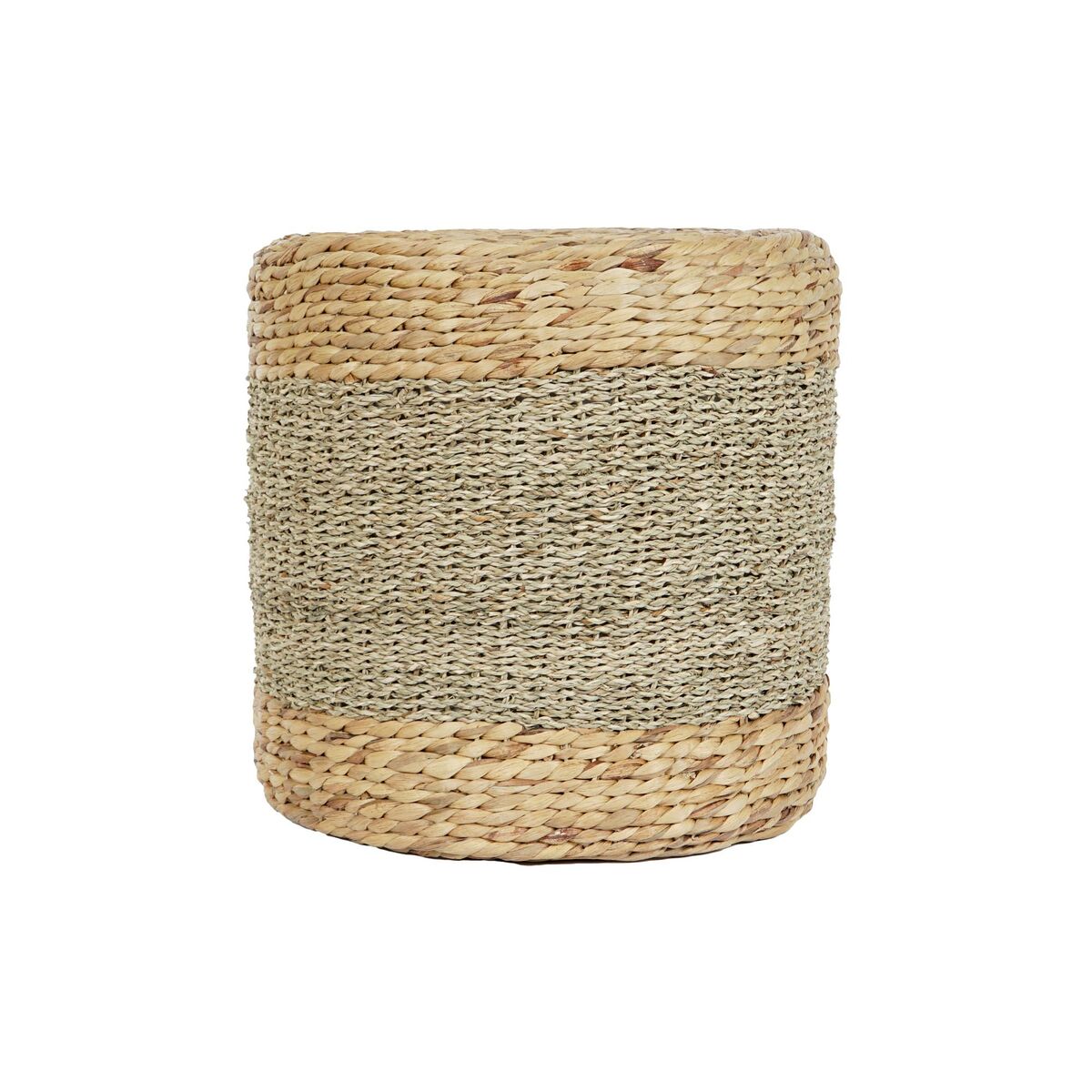 Poggiapiedi DKD Home Decor Naturale 40 x 40 x 40 cm