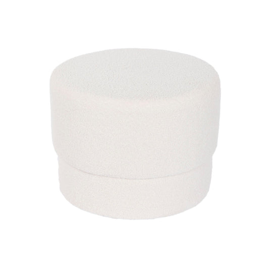 Footrest DKD Home Decor White 55 x 55 x 40 cm