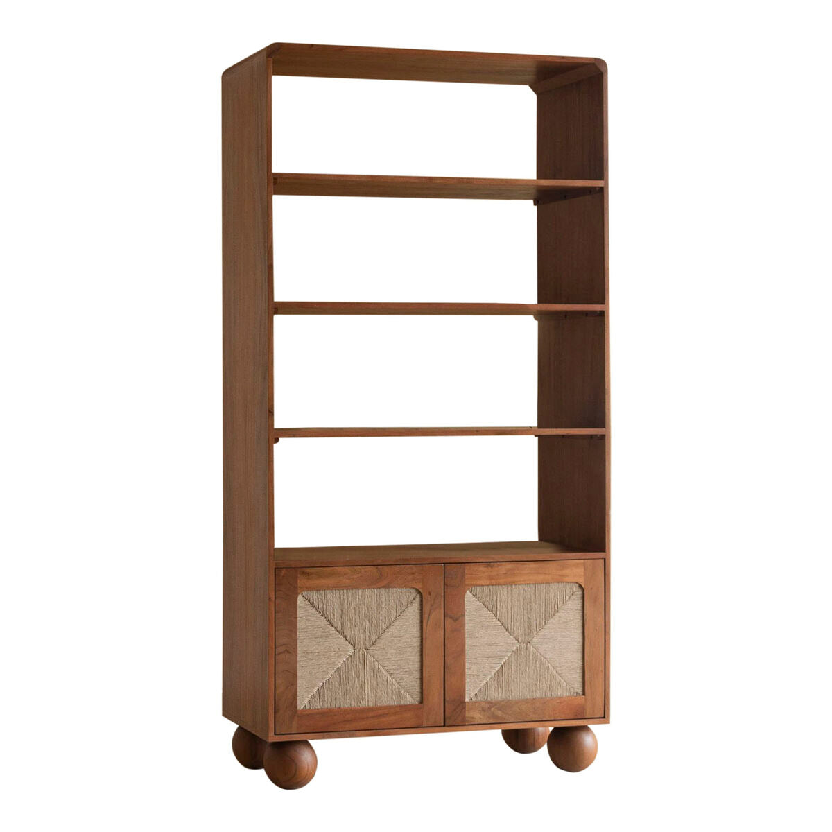 Étagère DKD Home Decor Marron Acacia 90 x 40 x 181 cm