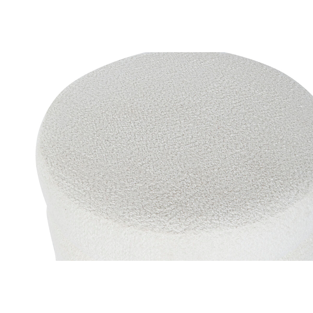 Footrest DKD Home Decor White MDF Wood Scandi 60 x 60 x 45 cm