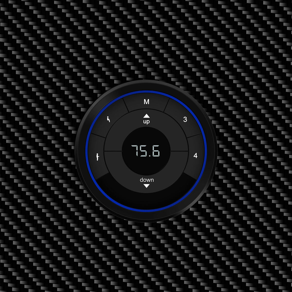 Bureau Loctek Noir Bois (125 X 60 X 1,8 CM )