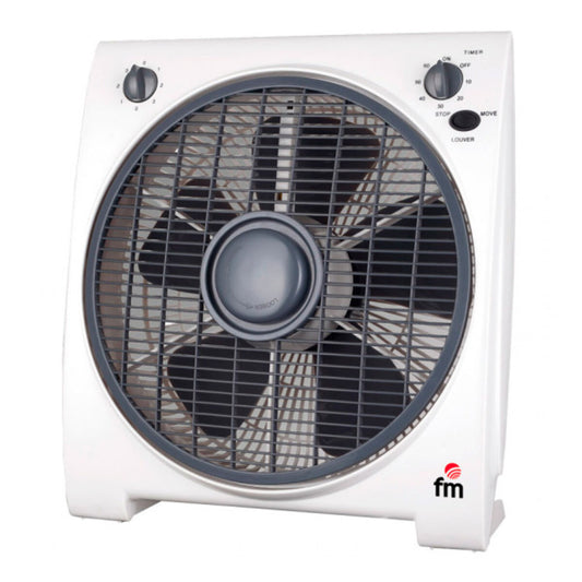 Ventilatore Grupo FM BF-4 45W Bianco Nero (Ricondizionati A)