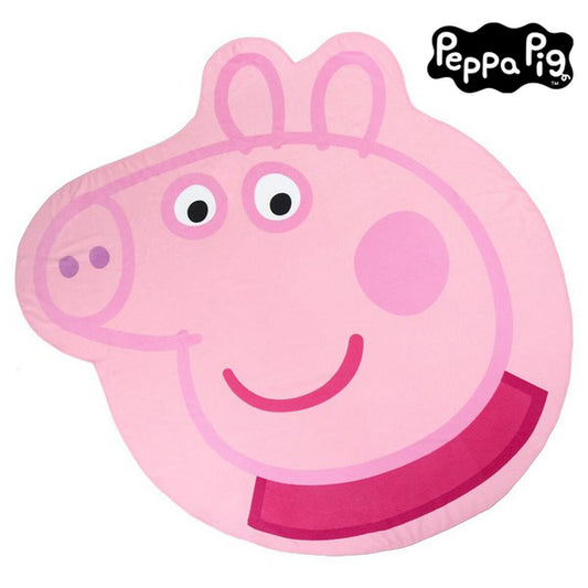 Beach Towel Peppa Pig 75510 Pink 100 % polyester