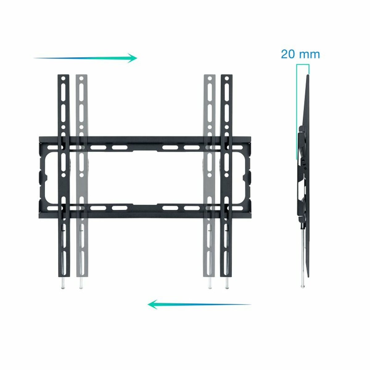 Support de TV TooQ LP1070F-B