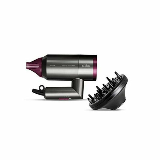 Hairdryer Solac Hair&Go Ionic Foldable