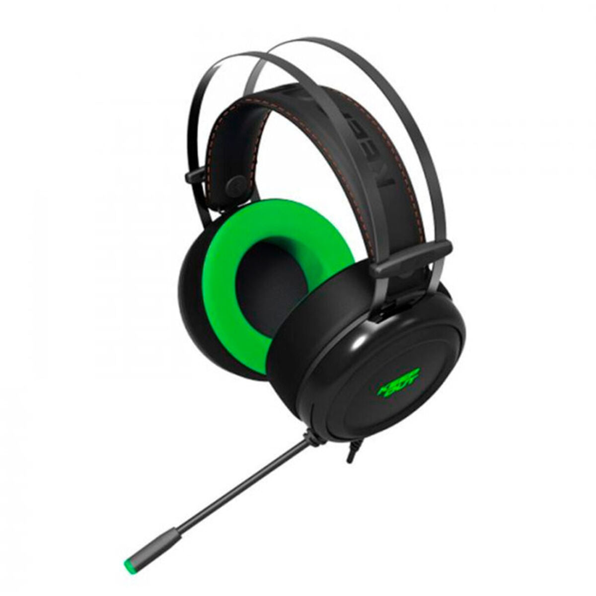 Gaming Headset with Microphone KEEP OUT HX10 Black Green