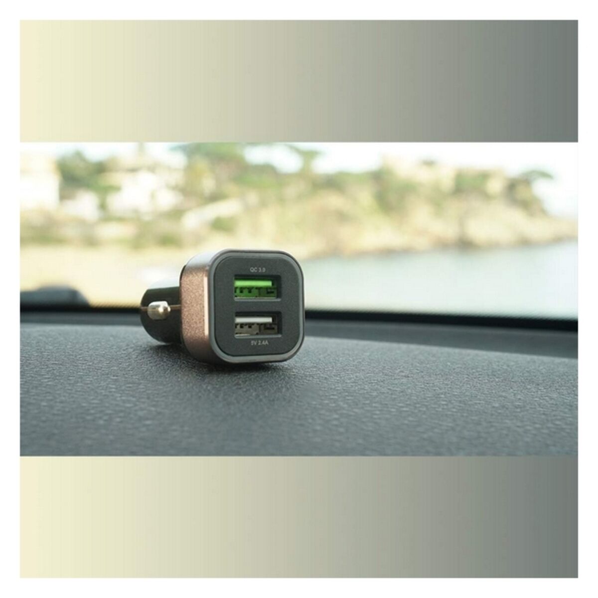Chargeur de voiture ELBE CARG-301-QC 30 W