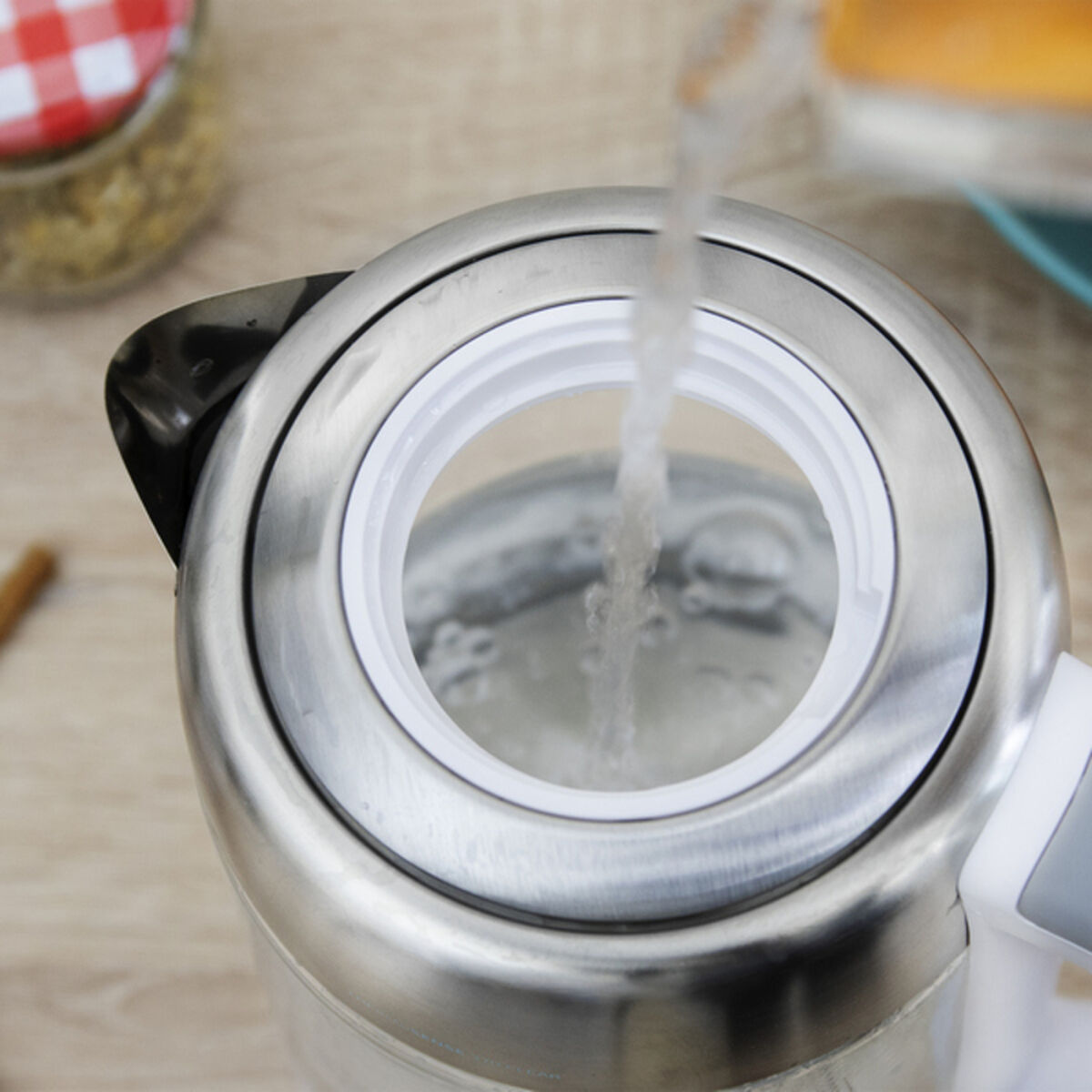 Bollitore Cecotec ThermoSense 370 Clear 2200W 1,7 L Bianco Acciaio inossidabile 2200 W 1850-2200 W 1,7 L