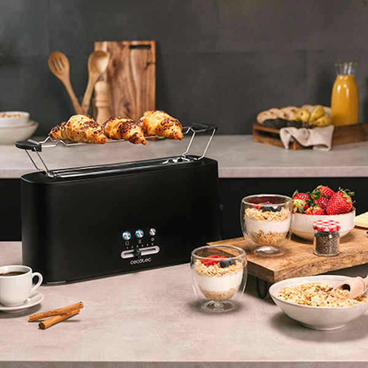 Grille-pain Cecotec Toast&Taste 10000 Extra 980 W Noir