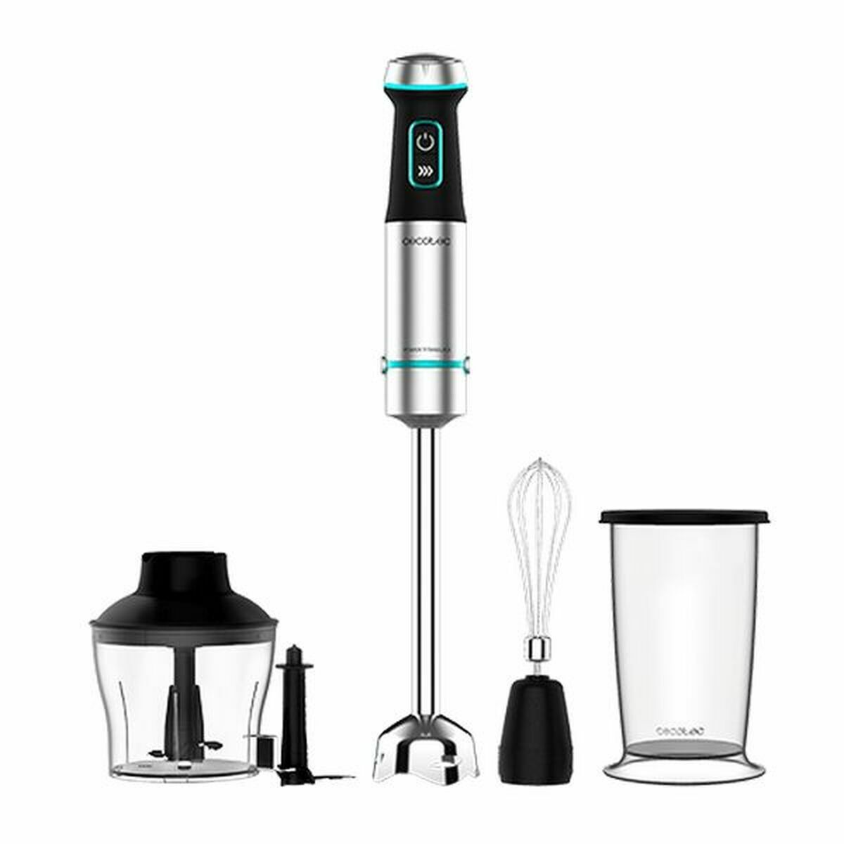 Sbattitore a Fruste Cecotec TitanBlack Nero 1200 W (Ricondizionati A)