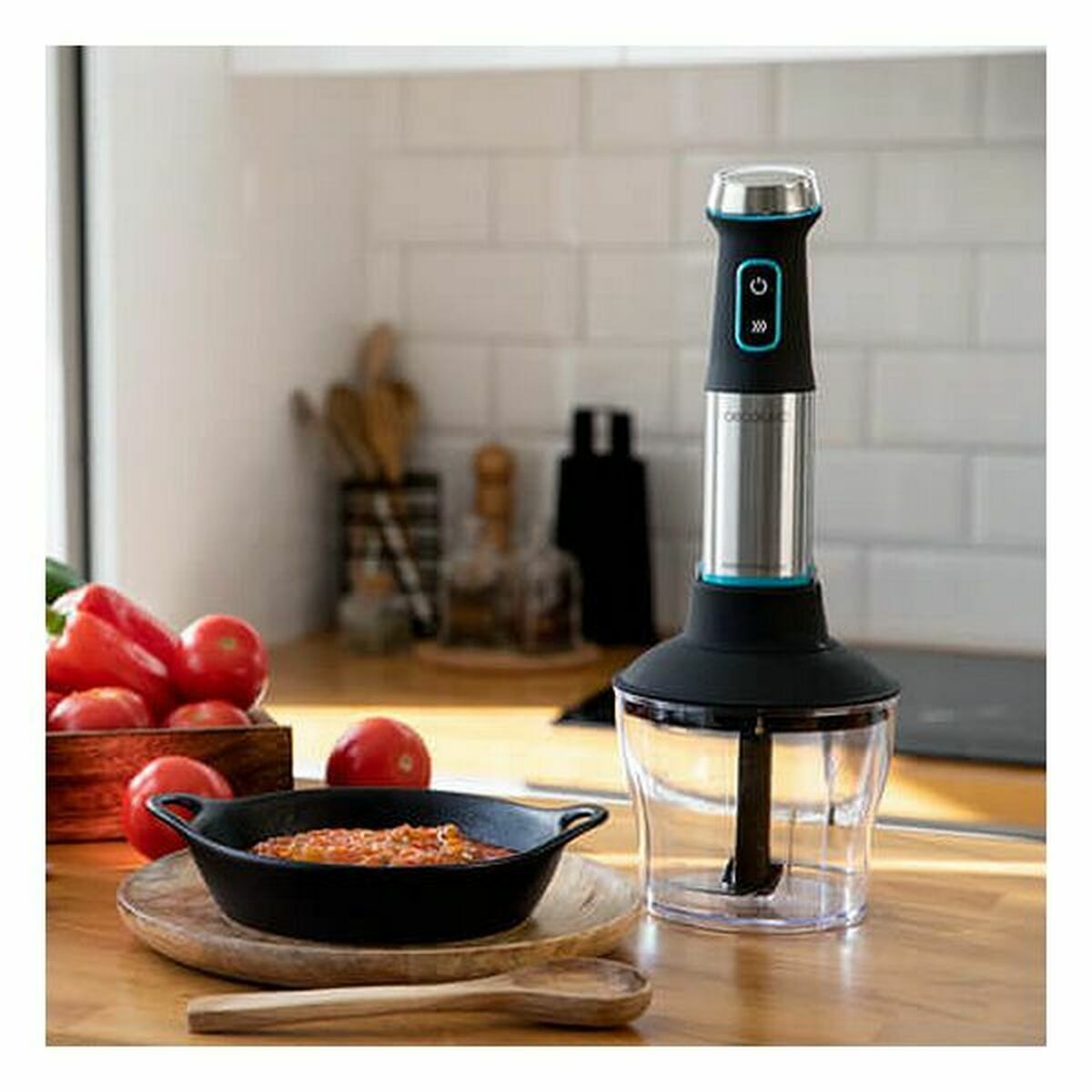 Sbattitore a Fruste Cecotec TitanBlack Nero 1200 W (Ricondizionati A)