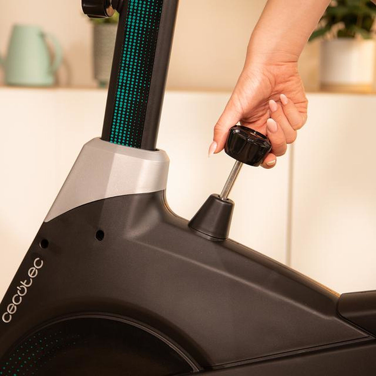 Stationary bike Cecotec DrumFit Indoor 4000 Magno Connected Bluetooth