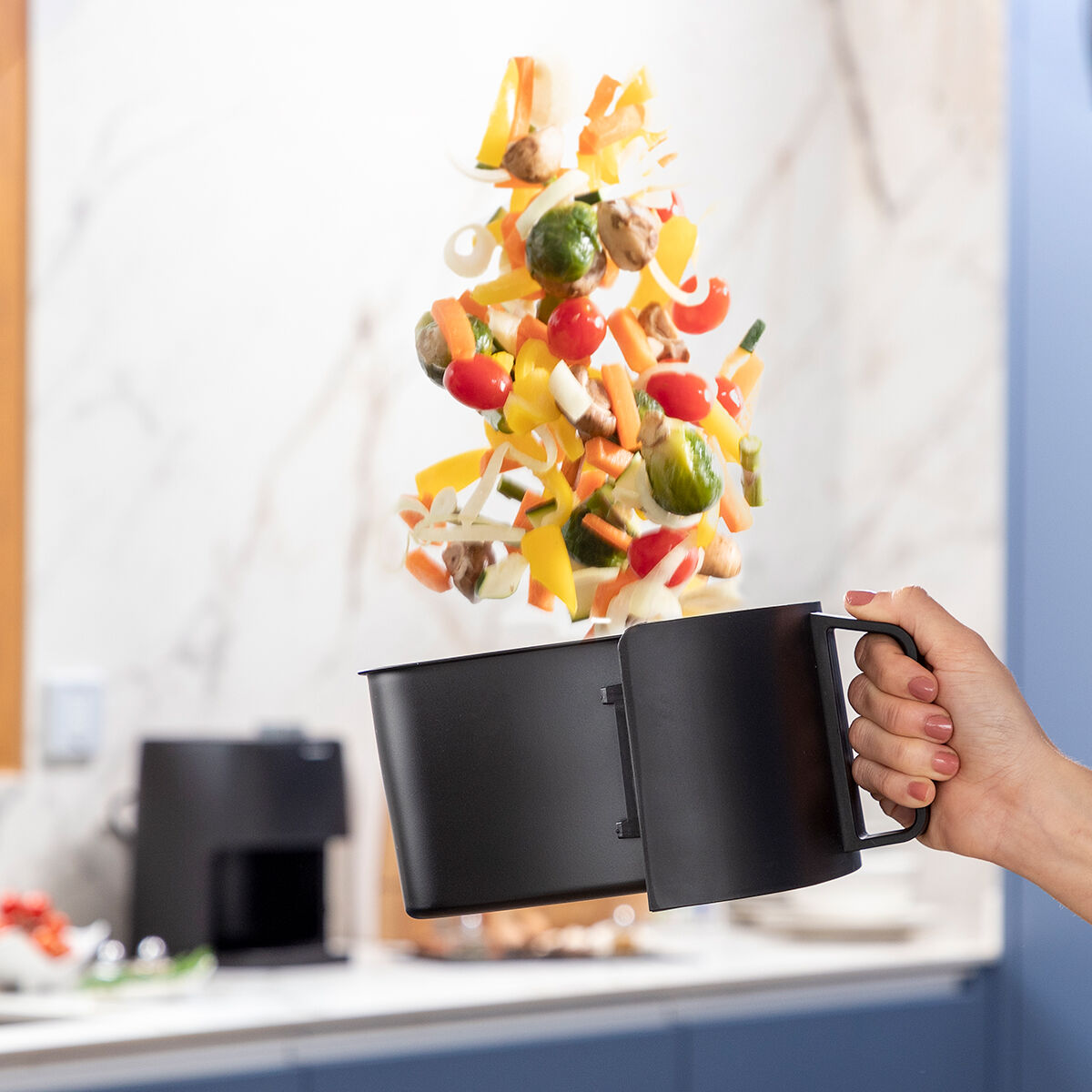 No-Oil Fryer InnovaGoods Black 2 L 1200 W (Refurbished C)