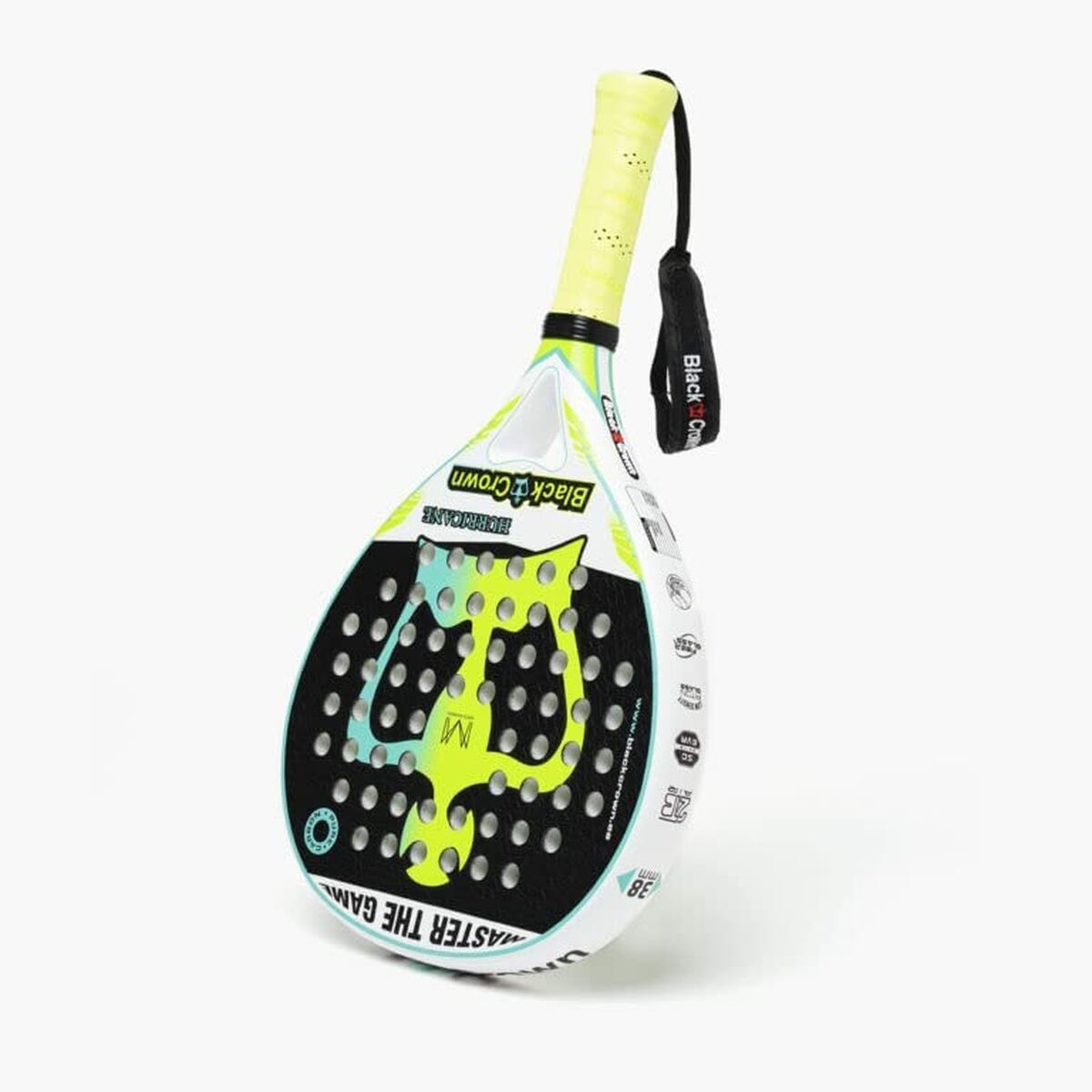 Padel Racket Black Crown Hurricane 