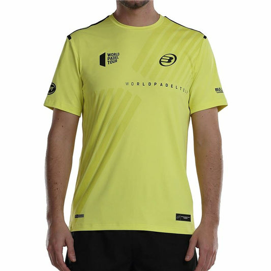 Men’s Short Sleeve T-Shirt Bullpadel Logro Lemon