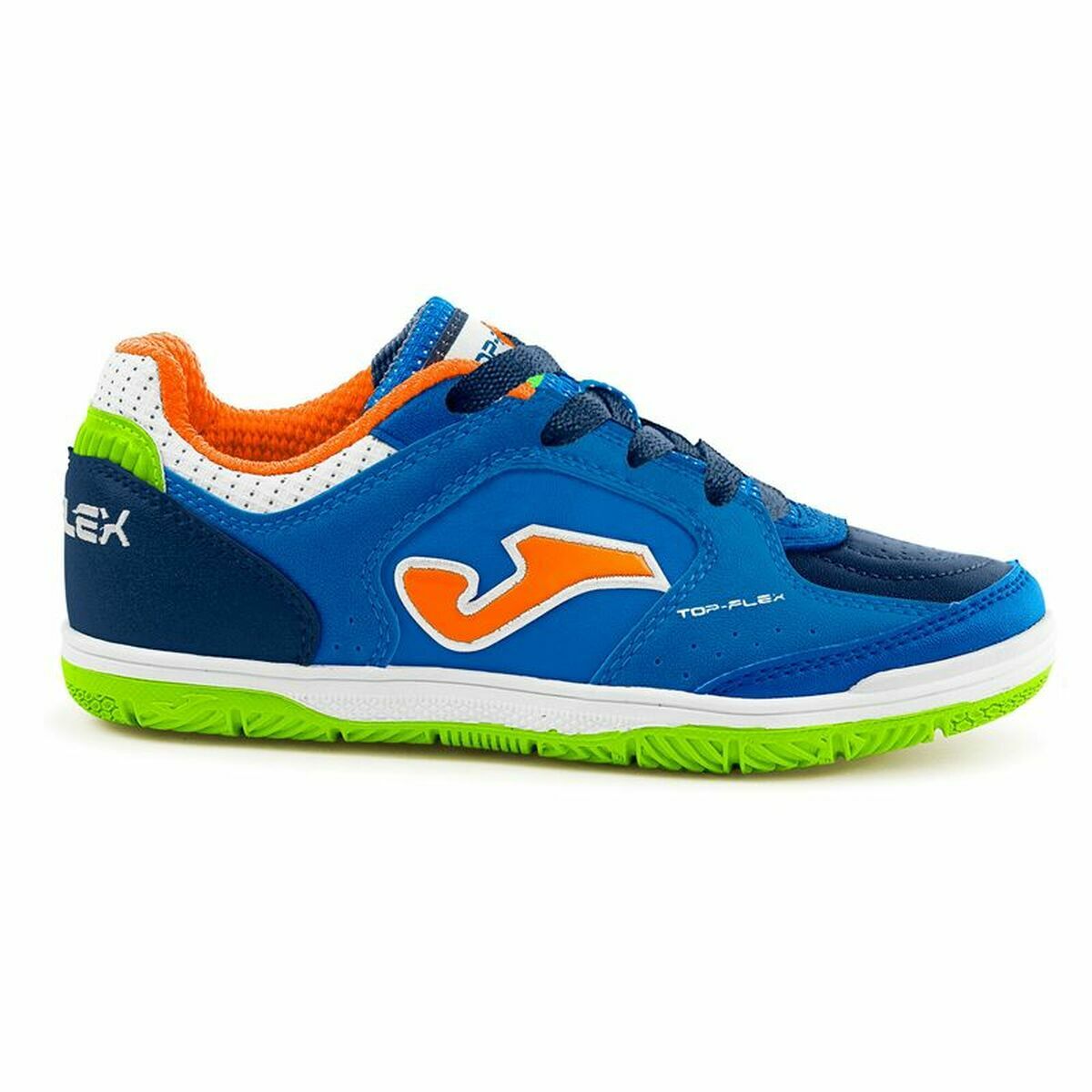 Chaussures de Futsal pour Enfants Joma Sport Top Flex 22 Indoor Bleu Unisexe