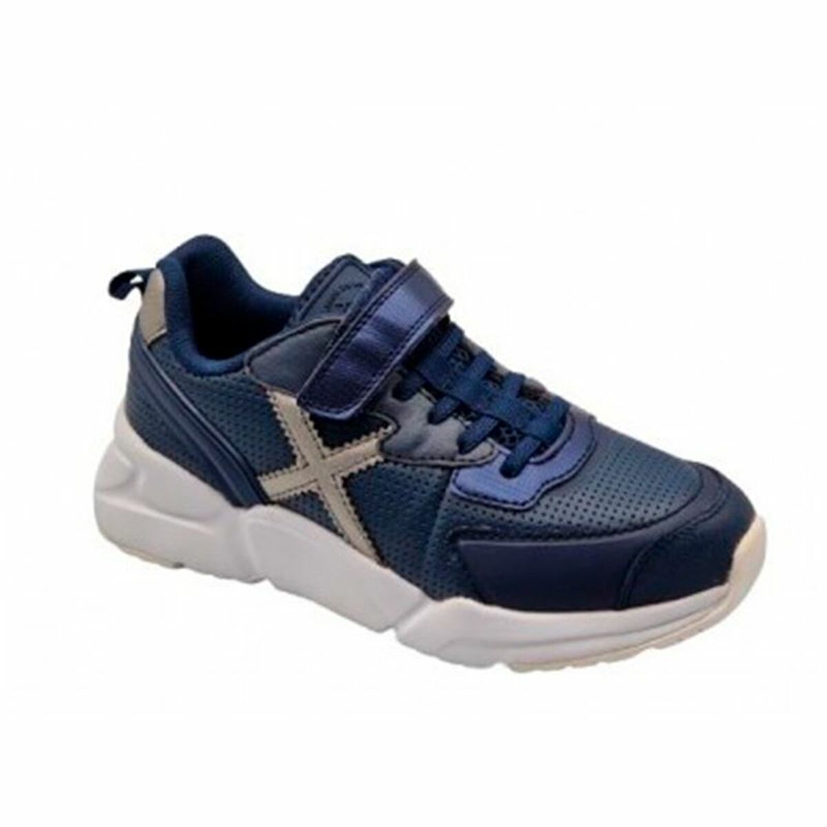 Scarpe Sportive per Bambini Munich Mini Track Vco 80 Azzurro