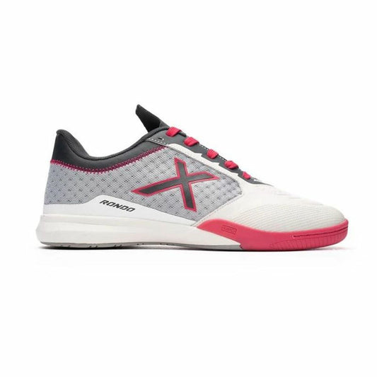 Chaussures de Futsal pour Adultes Munich Rondo 04 Homme Blanc