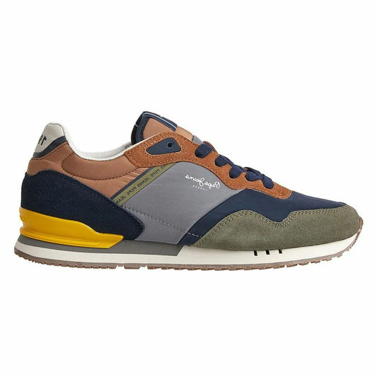 Men's Trainers Pepe Jeans London Awake Multicolour Olive