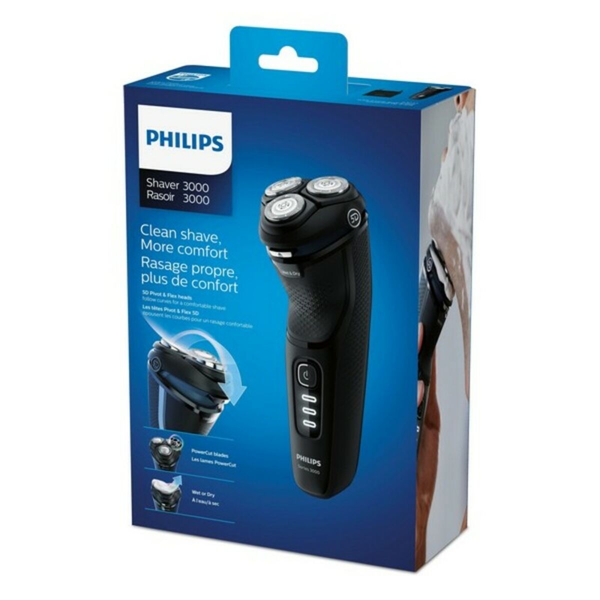 Rasoir electrique Philips S3233/52 (Reconditionné A)