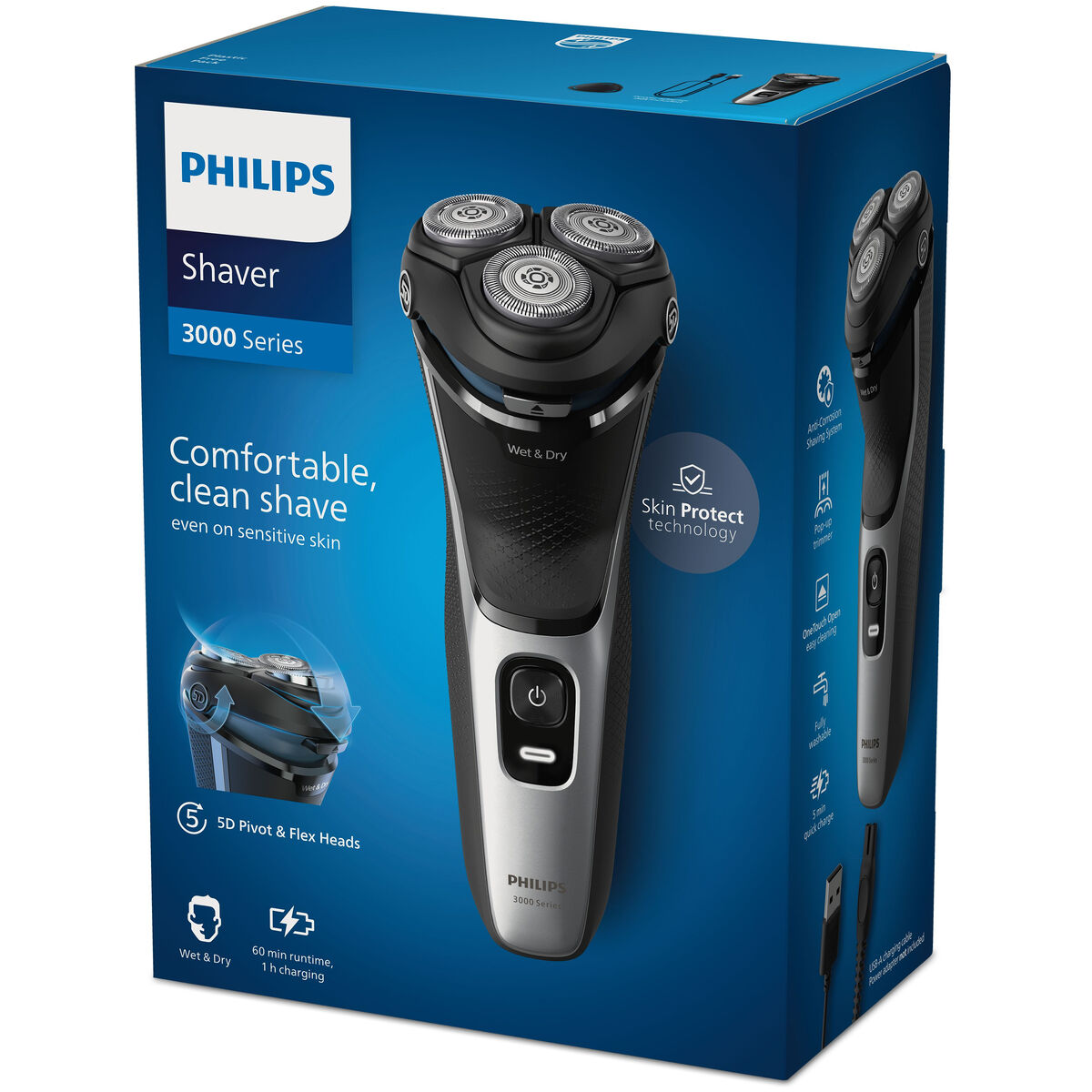 Manual shaving razor Philips