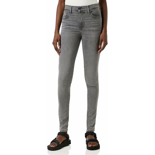 Jeans femme Levi's 720 High Rise Super Skinny Gris (Reconditionné C)