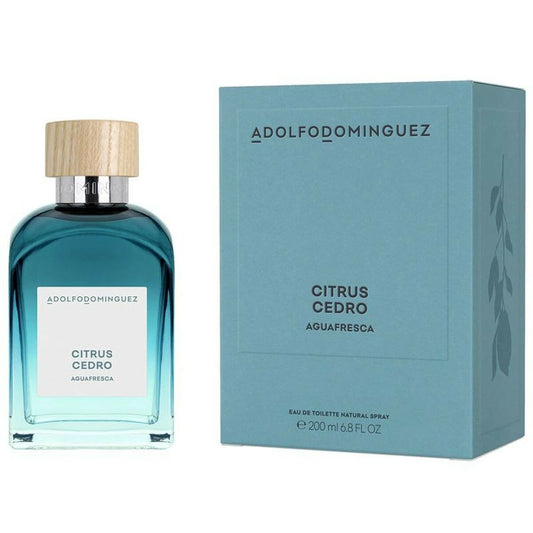 Parfum Homme Adolfo Dominguez EDT 200 ml Agua Fresca Citrus Cedro